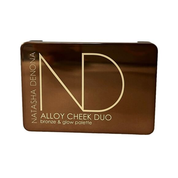 ⏬️PRICEDROP⏬️ Natasha Denona Alloy Cheek Duo Palette - Brown and Gold - Picture 3 of 5